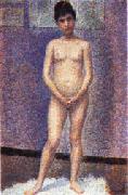 Georges Seurat Model oil painting artist